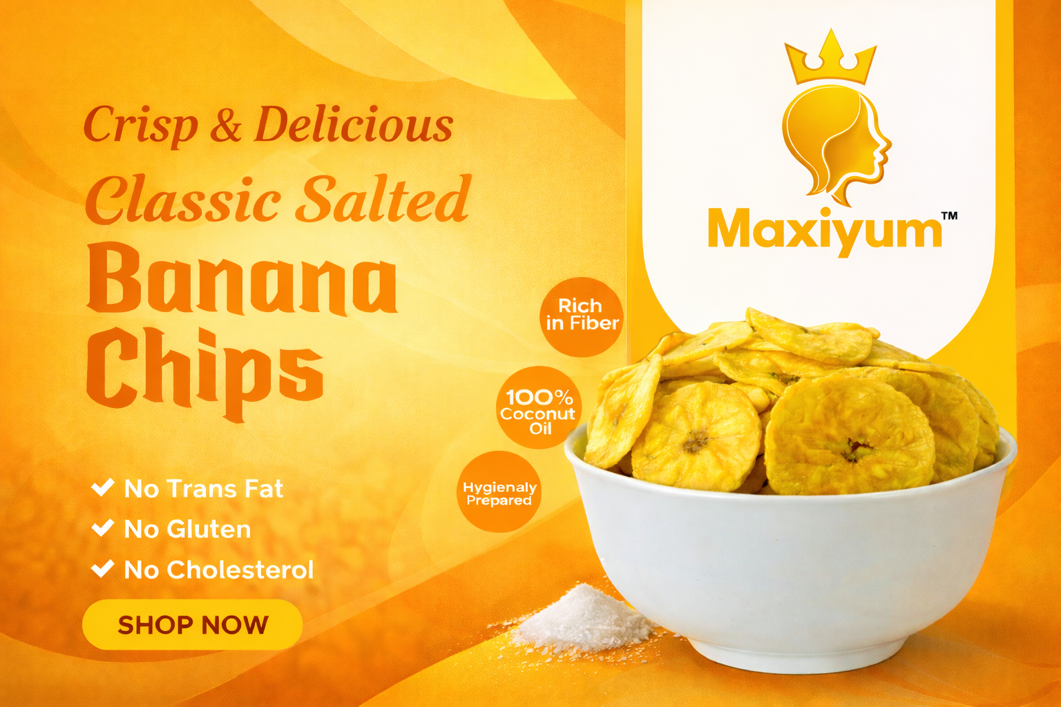 Classic Salted Banana Chips